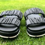 Sorel Roaming Two Strap Sandals Size 7 slides beachy lagenlook Bohemian trendy Photo 3