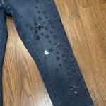 Pilcro and the Letterpress Pilcro Jeans Womens 27 Slim Boyfriend Cropped Raw Hem Embroidered Sequin Stars Photo 7