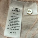 Kenar  Pink Linen Blouse with Textured Design Photo 5