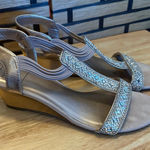New York Transit  Gold Wedges Size 9.5‎ Photo 0