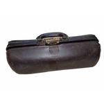 MIKA Hanver Doctor's Case Made of Real Leather/Saddle Leather W‎ Lock Brown Photo 0