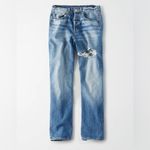American Eagle  90’s Boyfriend high waisted Distressed Straight Leg Jeans Size 10 Photo 6