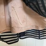 EUC | Muse women’s faux‎ leather black nude sheer sleeveless dress size 10 Photo 2