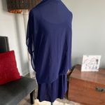 Xhilaration Navy Blue Maxi Dress Photo 6