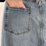 Wild Fable  Distressed Hi Rise Mom Jeans Blue Denim Medium Wash Size 12 destroyed Photo 9