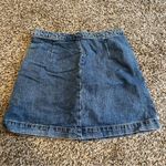 ZARA Mini denim zip-up skirt size XS Photo 2