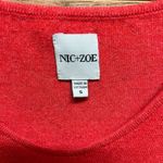 Nic+Zoe  small red sweater Photo 2