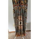 she's cool ‎ Women's Gray Orange Multicolor Maxi Dress Size 2X Photo 2