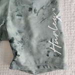 Hurley Turquoise Tie Dye Biker Shorts L Photo 2