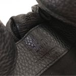 Behno New York Ana Mini‎ Convertible Pebble Leather Black Handbag Photo 5