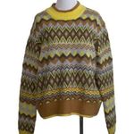 Andrew Marc Marc‎ New York by  argyle women’s medium sweater Photo 0