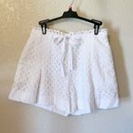 J.Crew Eyelet White High Rise Shorts Photo 0