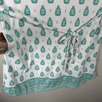 Talbots Cabana Life X  Kamari Tie Waist Tunic Cover-Up Dress UPF 50 Green Medium Photo 2
