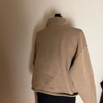 Set Active  Tan Half-Zip Pullover Sweatshirt Photo 4