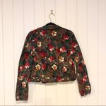 Ark & Co. NWT Brown Button Up Floral Jacket Photo 7