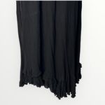 Free People  Adella Corset Black Strapless Maxi Dress Boho Ruffle Size XS NWT Photo 5