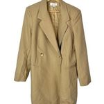 ASOS Aria Cove Camel Brown Oversized Dad Blazer Dress 8 Photo 0