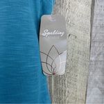 Spalding Studio Size Medium Burnout Crewneck Short Sleeve Lightweight Sh… Photo 2