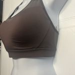 Gymshark  Open Back Racerback‎ High Impact Sports Bra Womens Size Small Brown Photo 1