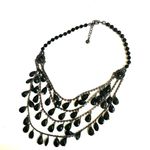 LC Lauren Conrad Lauren Conrad black beaded multi strand necklace Photo 5