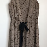 Loft 3/$15 - Ann Taylor polka dots sleeveless dress Photo 0