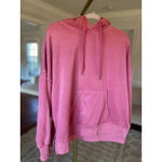 American Eagle  “Seriously Huggable” Plush Fleece Pink Hoodie Luxe Winter Cozy XS Photo 1