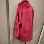 Cozy Red Hooded Shetpa Blanket Furry Pullover Size undefined Photo 2