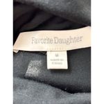 Favorite Daughter The Night Out Ruched Off the Shoulder Top Black Women's Size M Size M Photo 3