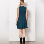 Amanda Uprichard NEW  Braylen Bold Knit Sleeveless Dress Teal Small Photo 3
