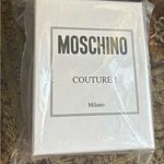 Moschino Authentic Leather gold Logo card case Photo 9