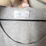 Oliver Charles Summer Swing Dress in Light Grey Made in USA Knit Size S Gray Photo 2