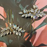 Jeweled Wedding hair Pins Photo 0
