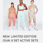 Set Active ✨ x Ouai Biker Shorts High Rise Sculpt Flex Limited Edition Size M Photo 4
