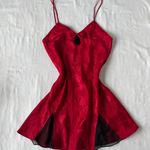 Victorias Secret Vintage  Gold Label Tulip Print Babydoll Slip Dress - Size S Photo 0