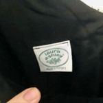 Laura Ashley Vintage Black Floral Mini Dress Fitted Silhouette Drop Waist Sweetheart Photo 6