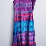 Tiare Hawaii Fresca Tie Dye Smocked Maxi Dress Photo 7