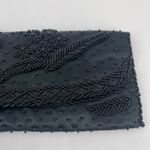 Stunning Vintage Beaded Black Clutch Bag Prom Wedding Ball Made in‎ Hong Kong Photo 5