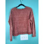 Aerie Women's  Rust Chenille Crew Neck Sweater M Gilmore Girls Photo 5