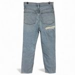 Madewell  Light Wash Distressed Mom Jeans- Size 26 Photo 1
