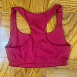 Reformation  Burgundy Sports Bra Photo 2