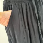 Johnny Was Pants SZ Extra Small Solid Black Cargo Jogger Pull On Boho Lagenlook Photo 4