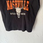 Obsessive Love  Nashville Wild West Skull Graphic Tank Top XL Black Western Photo 4