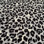 Zenana Outfitters Womens Size Medium Black Grey Gray Leopard Cheetah Animal Print Top Shirt Photo 6