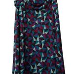 LuLaRoe Woman's Midi Skirt Size 2XL Geometric Stretch Lightweight Modern Flowing Photo 1
