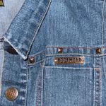 Rocawear  vintage studded denim vest size large  Marked as size large 12/14, refe Photo 3