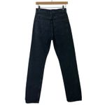 AGOLDE 90’s Pinch Jeans Womens 25 Black High Rise Distressed Rigid Straight Leg Photo 4