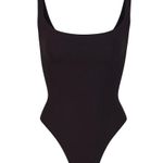 SKIMS Fits Everybody Square Neck Bodysuit Onyx Size Large Photo 0