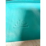 Rowallan Chele Jaclyn Leather Crossbody Purse Bag Blue Curacao Small Photo 3