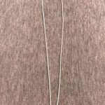 Brandy Melville Sterling Silver Flower Necklace Photo 0