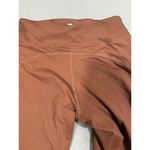 Victoria’s Secret PINK Ultimate Leggings Brown Metallic Stripe Size S Photo 5